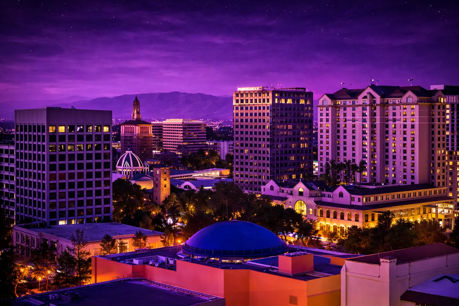 San Jose skyline